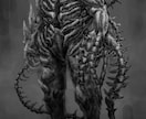 ゲームモンスターコンセプトアート、イラスト描きます ゲームのモンスターのイラスト、コンセプトアートを描きます。 イメージ1