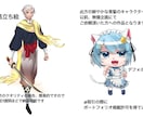 手軽に使用出来るイラスト描きます 1枚絵、簡易立ち絵、好きな食べ物ゆるゆるイラスト、アイコン用 イメージ2