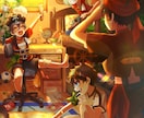 即日納品可能！MV、サムネ、立ち絵イラスト描きます 誠心誠意高いクオリティで提供します！ イメージ1