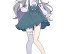 女の子の立ち絵・全身絵お描きします ♦追加料金なしで商用利用が可能です！ イメージ4