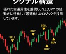 HYBRID｜AI判定付きマルチロジック提供します NZDJPY 5分足専用ロジックをAIが裁定します。 イメージ4