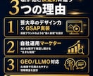 現役マーケター×動くデザインでHPを制作します 先着５名：訪問の1秒で「他とは違う」を感じさせるホームページ イメージ3