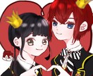 イラストやSNSアイコンを作成します 夢絵などご購入者様の容貌にお答えします(*´˘`*) イメージ1