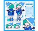 フリーハンドでオリジナルキャラクターを制作します アンケートからあなただけのキャラクターを制作します。 イメージ2