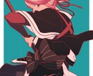 ポップな塗りのイラストを描きます 和風ファンタジーでポップな絵が得意です！ イメージ2
