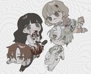 安価であなただけのイラスト作成いたします 比較的安価で様々な雰囲気のイラストを制作致します!! イメージ8