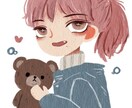 かわいいアイコン用イラストを描きます かわいいふんわりタッチで描きます イメージ3