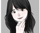 Twitterやインスタアイコン用イラスト描きます おしゃれで落ち着きのあるそして透明感のあるイラストを イメージ3