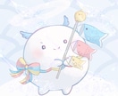 ふんわりしたタッチでマスコットや動物をお描きします SNSアイコンや壁紙、ステッカー等にお使いいただけます イメージ6