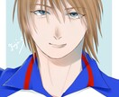 男性キャラの胸上・アイコンイラストを制作します サムネやアイコン、立ち絵もご相談ください！ イメージ4