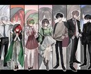 繊細でパキッとした厚塗りイラストを制作いたします 商用利用可能 立ち絵、1枚絵等幅広く承っております イメージ9