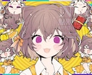 高品質で可愛いイラストをお描きします ヘッダーや動画の立ち絵に！キャラクターイラスト全般承ります！ イメージ1