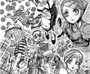 漫画・アナログ風のイラスト作成します アナログ感を残したイラスト、マンガを作成します イメージ8