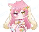 活動の際に使うキャラデザ制作してます 魂、里親募集中！ (キャラデザ、ミニキャラ表情差分×7) イメージ1