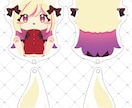 かわいいミニキャラ描きます 最短【3日】から！デフォルメ、カートゥーンなど絵柄寄せも！ イメージ9