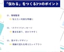 スライドを見やすく・分かりやすくデザインします 伝えたいを、もっと伝わるカタチに イメージ4