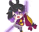 VライバーさんのFA描きます ちびキャラの可愛いFA描きます! イメージ7