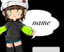 SNSや名刺など似顔絵ちびキャライラスト承ります 自分そっくりな似顔絵ちびキャライラストお直しは何度でも! イメージ6