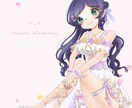 かわいいイラスト制作します 可愛いらしい女の子のアイコン・1枚絵を作成します！ イメージ4