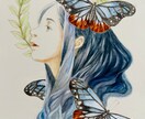 手描き(色鉛筆・ペン他)イラスト作成します 手描きの暖かさをお手元に。観賞用、プレゼントに最適です。 イメージ1