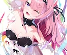 Vtuberさん向けのイラスト制作します ちょっとした記念日などにおすすめです イメージ5