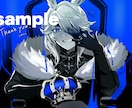 サムネ・MVなどに使える一枚絵お描きします 耽美、かっこいいイラストを制作いたします！ イメージ1