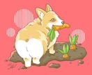 ポップでかわいい！動物イラストを制作します 遊び心あふれる動物イラストで日常に彩りを！ イメージ1