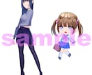 立ち絵イラスト描きます 【商用利用可能】あなたが想像したキャラクターを描きます！ イメージ3