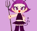 オリジナルキャラクターのアイコン描きます その他ヘッダーやスマホの壁紙など、お好きなサイズでどうぞ！ イメージ3