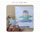 うちの子アクリルキーホルダー＆ステッカー制作ます 我が子の似顔絵アクリルキーホルダーとステッカーを制作します。 イメージ4