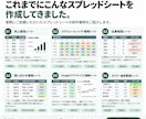 全自動　スプレッドシートのお悩み解決します 【実務経験あり】関数1つからシート全体の設計まで解決！ イメージ4