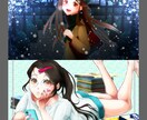 歌ってみた・MVイラスト・一枚絵描きます シンプルで鮮やかなイラストはいかがですか？ イメージ6
