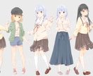 イラスト製作いたします 立ち絵、1枚絵、アイコン、などなどお描きします。 イメージ5