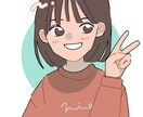 使いやすいSNSアイコン描きます ココナラ初サービス提供の為12月末迄お試し価格で御提供します イメージ1