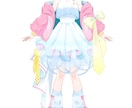 一枚絵/立ち絵/キャラ•衣装デザイン 描きます 可愛いからかっこいい、このイラストが欲しいに出会えます イメージ6