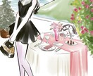 魅力が伝わる全身ファッションイラストを制作します イメージコンサルタント様に人気！上品な雰囲気で制作します。 イメージ8
