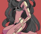 商用利用可能かわいい系やホラー系イラスト描きます 女の子、動物、モンスター系が得意です イメージ5