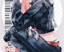 顔回りの描き込みが多い透明感のあるイラスト描きます SNSでの実績200件以上！お見積だけでも⭕ イメージ6