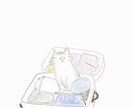 猫 or 猫とあなたを描きます あなたのスマホにも猫のいる暮らしを イメージ1