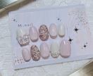 オーダーネイルチップ作成致します お子様用も作成可能です。一つ一つ丁寧に作成しています♪ イメージ3