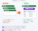Excelの面倒な作業を自動化するツールを作ります 毎月の手作業を、ボタン1つ・数式で数秒に イメージ3