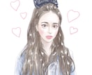 お写真の代わりに＊おしゃれな似顔絵お描きします SNSのアイコン、誕生日プレゼントやインテリアにも◎ イメージ2