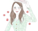 似顔絵イラスト描きます 背景・服・髪型・ポーズまで、「好き」をぜんぶ詰め込めます イメージ1