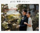 Diptyque風プロフィールブック作成します ご自宅まで完成品をお届けもOK！おしゃれでゲストに大好評♡ イメージ4