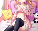 表紙、挿絵など、いろいろなイラスト作成します 美少女イラスト描きます（商用利用も受け付けています） イメージ1