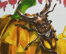 昆虫/奇蟲/魚類/動植物のイラスト制作できます ちょっと変わった生き物が好きで、供給が少なくて悩んでいる方へ イメージ8