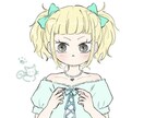 きゅるんと可愛いイラスト描きます アイコンなどに使えるイラストを描きます イメージ4