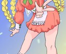 皆様のオリジナルキャラクターを描きます 配信サムネイル・SNSアイコン・立ち絵・グッズ用などにも！ イメージ5