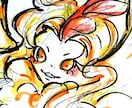 アイコン用アナログイラスト描きます 水彩の可愛い系、カラフルなもの イメージ2