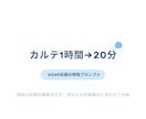 SOAP記録の時短プロンプトを現役OTが作ります カルテ1時間→20分。毎日使っている型をあなた仕様に イメージ1
